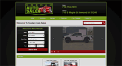 Desktop Screenshot of koedamautosales.com